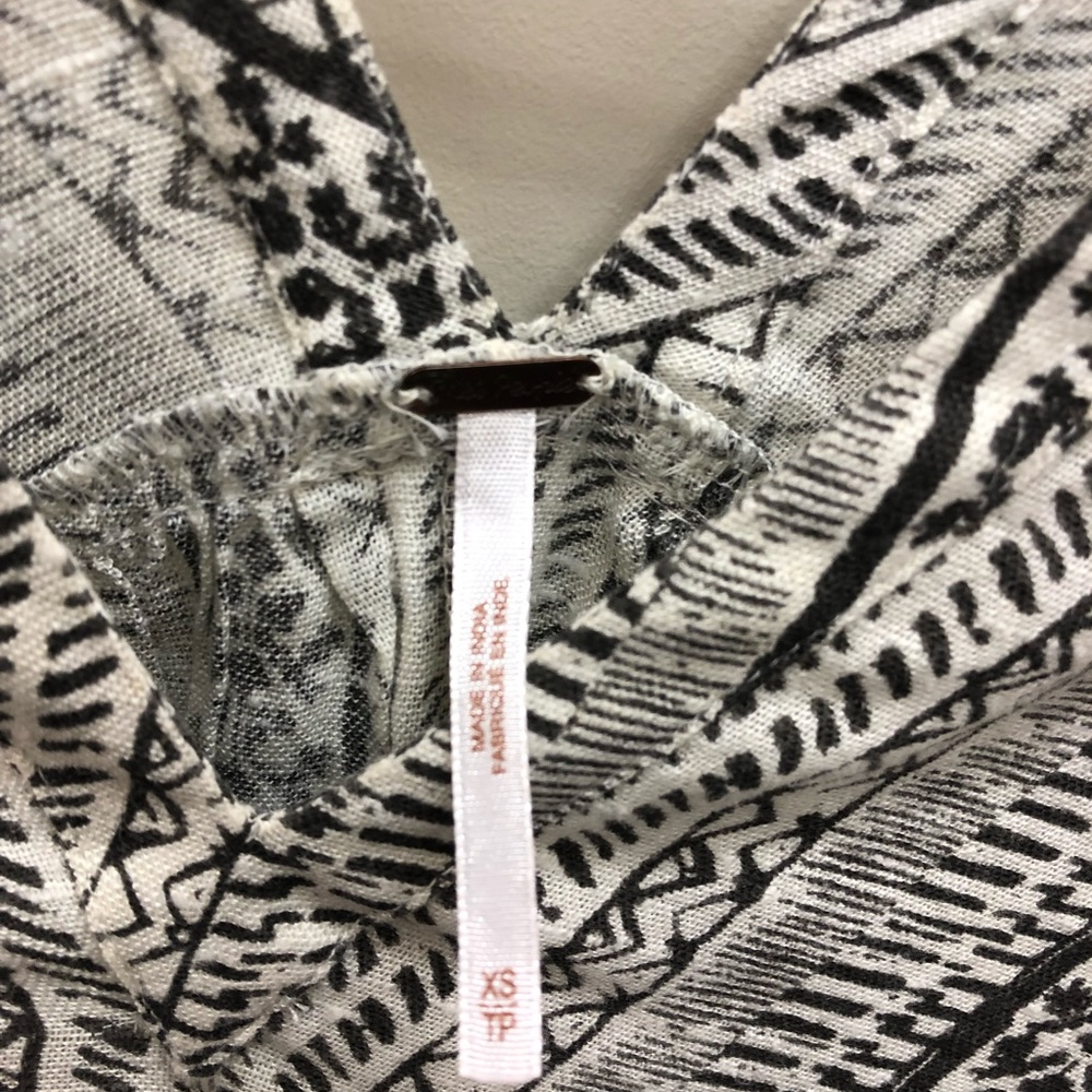 Women’s free people oversized tunic/shirt sz XS - Picture 4 of 5